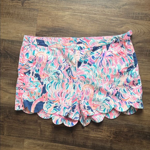 Lilly Pulitzer Pants - Lilly Pulitzer Women's Scalloped Shorts